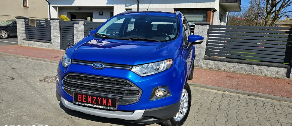 ford ecosport warmińsko-mazurskie Ford EcoSport cena 37903 przebieg: 142347, rok produkcji 2014 z Zawiercie